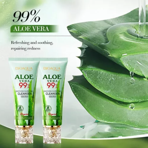 set facial espuma crema tonico contorno ojos aloe vera 99% set facial espuma crema tonico contorno ojos aloe vera 99%