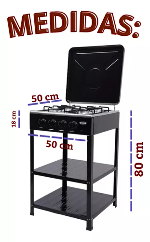 cocina de 4 hornillas con pedestal cocina de 4 hornillas con pedestal