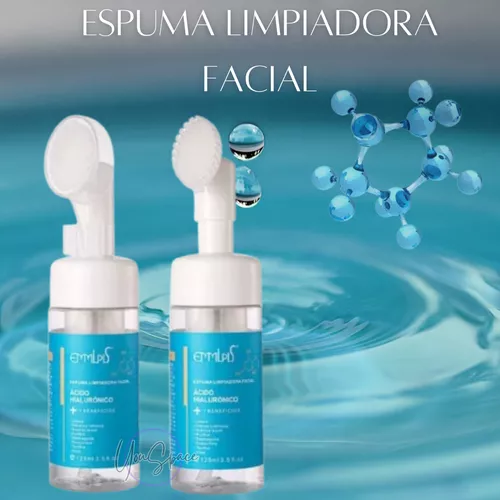 espuma limpiador facial acido hialuronico 125 ml espuma limpiador facial acido hialuronico 125 ml